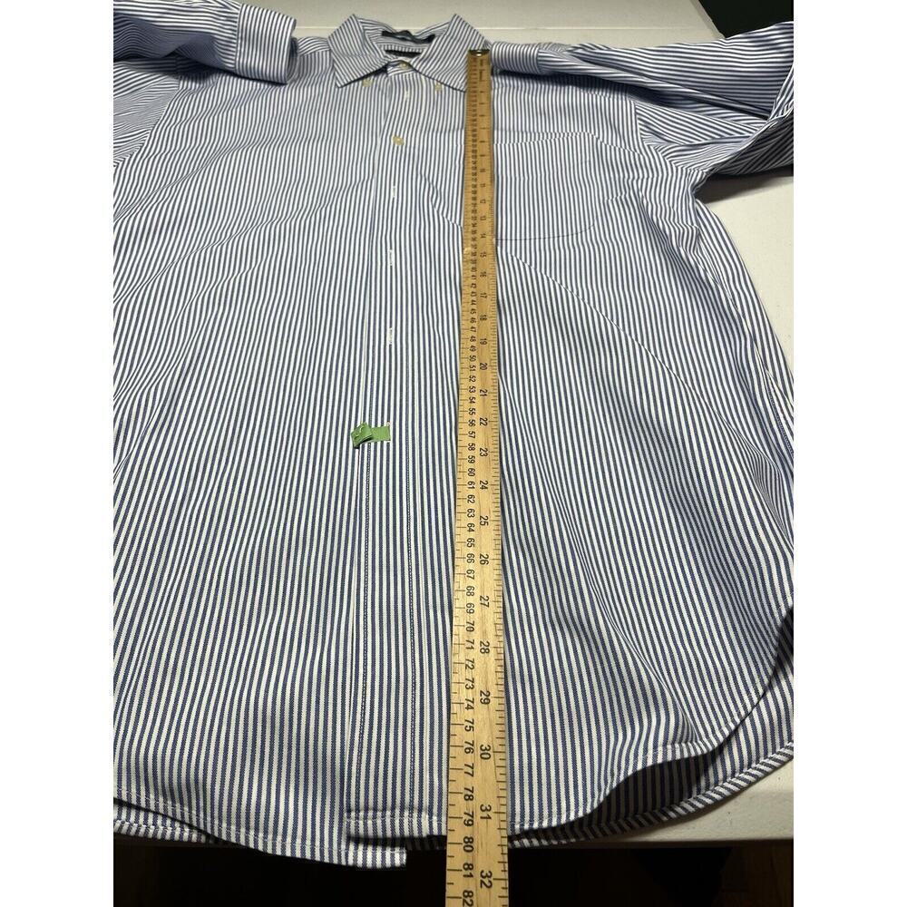 Tommy Hilfiger 100% Cotton Thick button Down Dress Shirt Size M - Picture 5 of 6